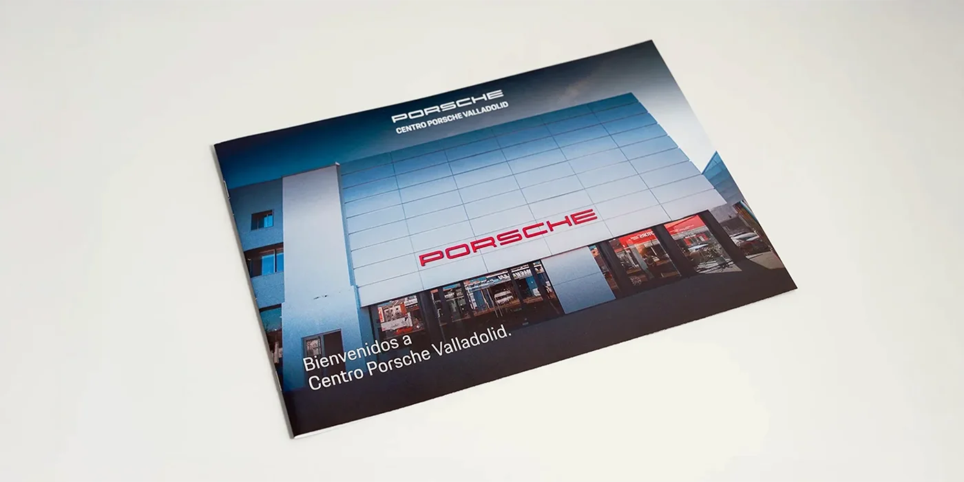 Facebook carousel ad mockup designed for a car service water repellent treatment, showcasing digital marketing variations for Audi, Volkswagen, and SEAT brands.